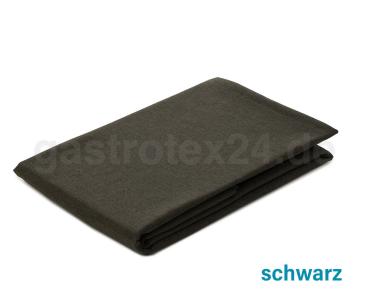 Polyester Gastro Mitteldecke Milano schwarz
